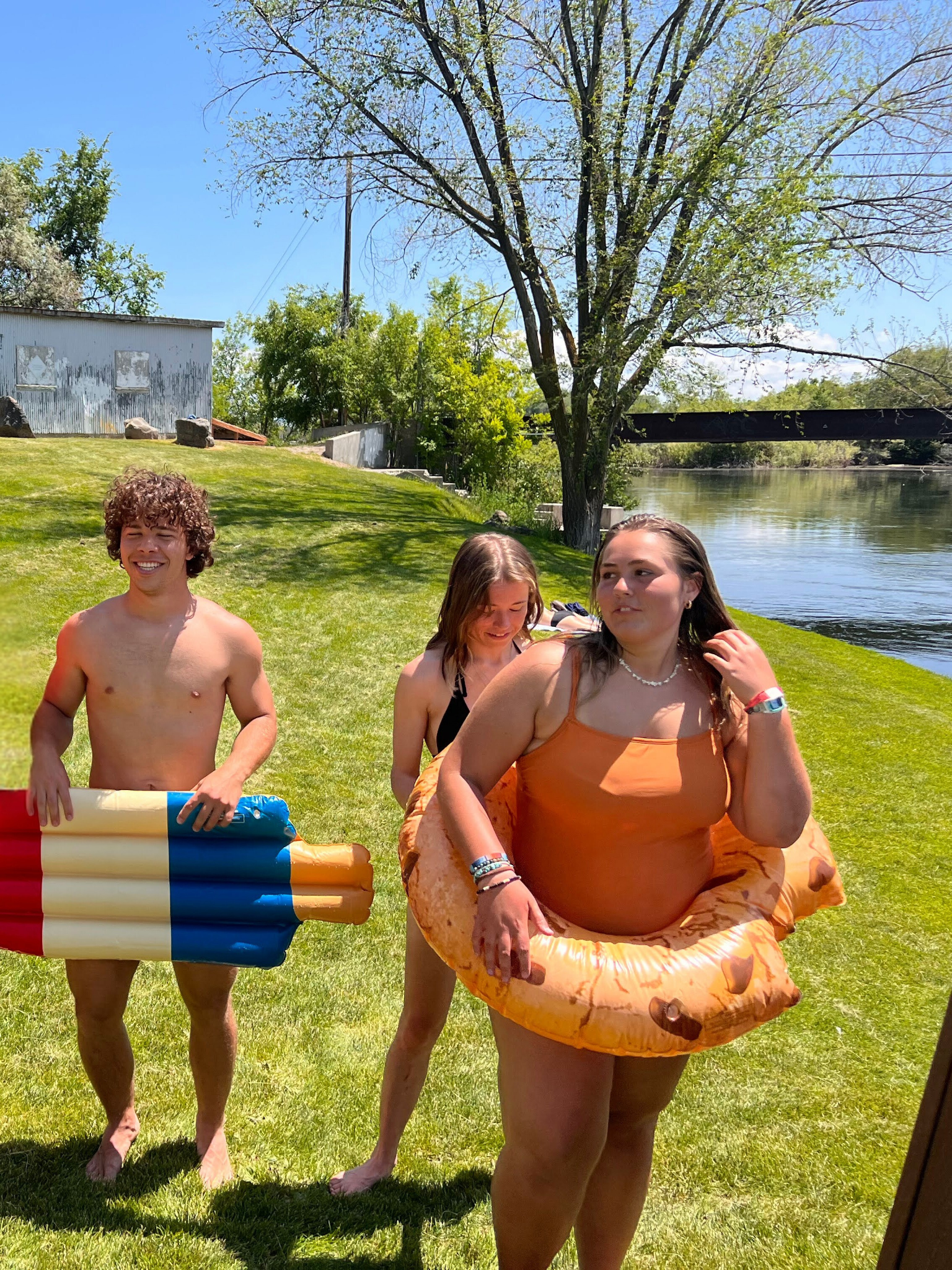 The Sand Bar is a fun place in Saint Anthony Idaho to go swimming, near Rexburg Idaho