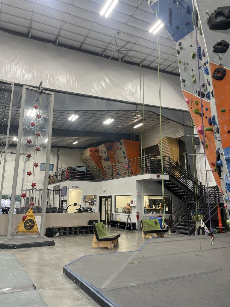 Antoher angle fo the whole Rock Climbing Gym.