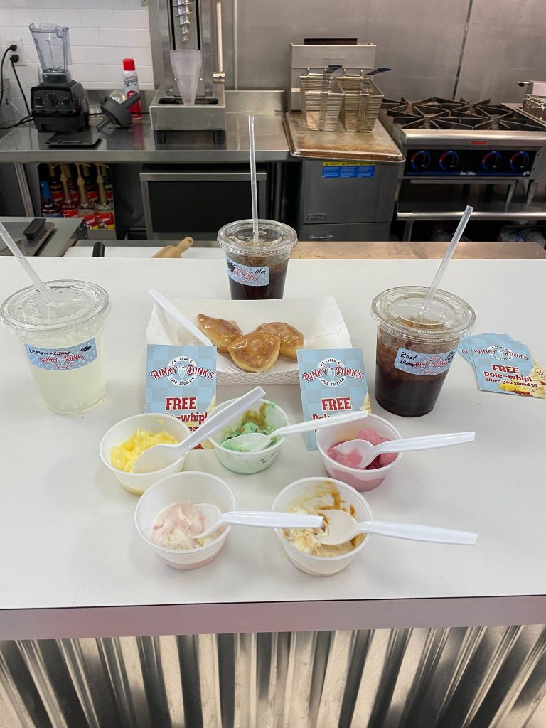 homemade soda and ice cream at rinky dinks rexburg idaho